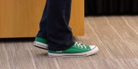 AAPEX Green Shoes